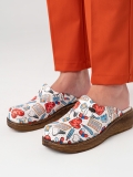 Heartbeat Women's Doctor Nurse Medical VivaColor Clogs
