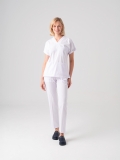 Marineblau Damen Doktor Hebamie Medikal Plus Prestige Gemusterte Medizinische Clogs
