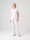 Weiß Damen Doktor Hebamie Medikal VivaColor Medizinische Clogs