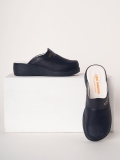 Marineblau Damen Doktor Hebamie Medikal Plus Prestige Gemusterte Medizinische Clogs