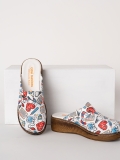 Heartbeat Women's Doctor Nurse Medical VivaColor Clogs