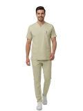 Moth Dr. Greys Doktor Hemşire Medikal Scrubs Takım Lüks Likralı Kumaş