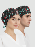 Deney Dünyası Desenli Bone (Cotton Likra Kumaş)