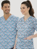 Tatlı Panda Desenli Tek Üst (Cotton Likra Kumaş)