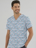Tatlı Panda Desenli Tek Üst (Cotton Likra Kumaş)