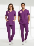 Midwife Scrubs – Stretch Set | Turkey Ministry of Health – 2025 Standard – Byzantium