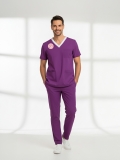 Senior Midwife Scrubs – Stretch Set | Turkey Ministry of Health – 2025 Standard – Byzantium