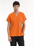 Orange Ochre Silva Lüks Likralı Tek Üst