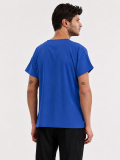 Dazzling Blue Silva Lüks Likralı Tek Üst
