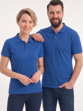 Saks Mavisi Polo Yaka Kısa Kol İş Tişörtü Penye Lacoste Kumaş