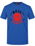 Emergency Service Health Printed Short Sleeve Saxon Blue T-Shirt (100% Cotton Jersey Fabric)