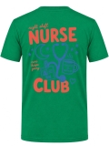Night Shift Printed Short Sleeve Brazil Green T-Shirt (100% Cotton Jersey Fabric)