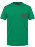 Anatomisches Herz Bedrucktes Kurzarm T-Shirt in Brasilgrün (100% Baumwoll-Jersey)
