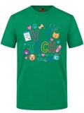 Vet Tech Printed Short Sleeve Brazil Green T-Shirt (100% Cotton Jersey Fabric)