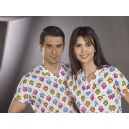 Patterned Nurse Uniform