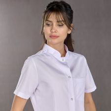 Ladies Judge Collar Snap Set (Alpaca Fabric)