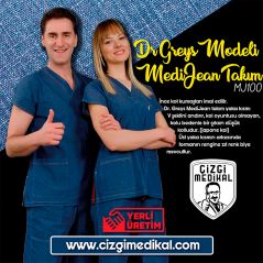 Medijean Dr Greys Model Suit (Real Denim Fabric)