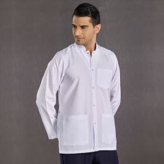 Men's Judge Collar Lab Coat (Alpaca Fabric)