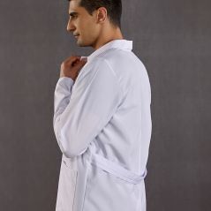 Men's Judge Collar Lab Coat (Alpaca Fabric)
