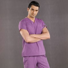 Purple Dr Greys Terikoton Suit (Thin Fabric)
