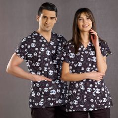 Fanatik Desenli Greys Takım (%100 Cotton Likra Kumaş)