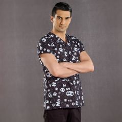 Fanatik Desenli Greys Takım (%100 Cotton Likra Kumaş)