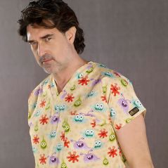 Patterned Dr.Greys Scrubs Suit