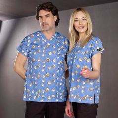 Patterned Dr.Greys Scrubs Suit