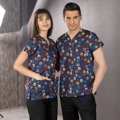 Patterned Dr.Greys Scrubs Suit