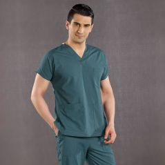 Lacivert Dr Greys Alpaka Takım (Kalın Kumaş)
