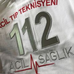 Female/Male 112 Emergency Medical Technician Long Sleeved T-Shirt