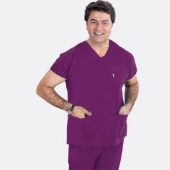 Special Purple Dr Greys Terikoton Suit (Thin Fabric)