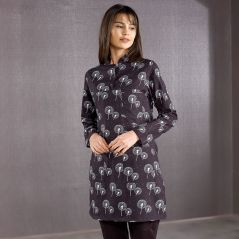 Single Top Patterned Hijab Nurse Shirt