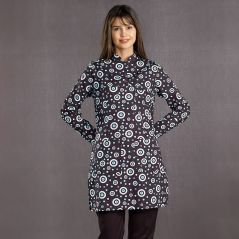 Single Top Patterned Hijab Nurse Shirt