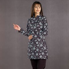 Single Top Patterned Hijab Nurse Shirt