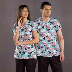 Lycra Patterned Dr. Grays Model Suit