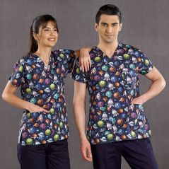 Lycra Patterned Dr. Grays Model Suit