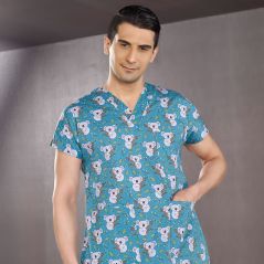Lycra Patterned Dr. Grays Model Suit