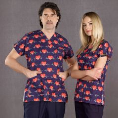 Lycra Patterned Dr. Grays Model Suit