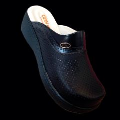 Navy Blue Plus Prestige Women's Sabo Slippers