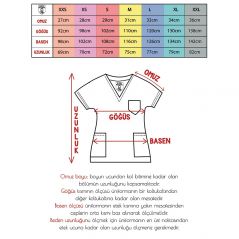 Patterned Dr.Greys Scrubs Suit