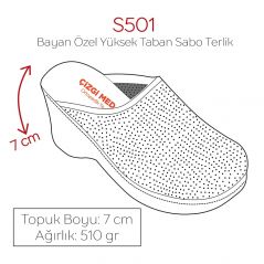 Women's Special High Sole Sabo Slippers