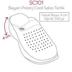 Women's Prestige Cool Sabo Hospital Slippers (35-40)