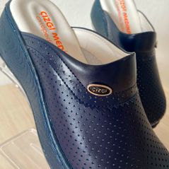 Navy Blue Plus Prestige Women's Sabo Slippers