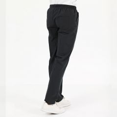 Black Single Bottom Terycotton Trousers