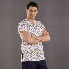 Yusufçuk Desenli Greys Takım (%100 Cotton Likra Kumaş)