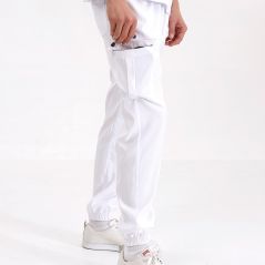 White Jogger Lux Lycra Greys Suit