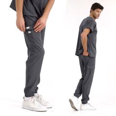 Smoked Jogger Lux Lycra Greys Suit