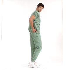 Mold Green Greys Plus+ Ribbed Suit