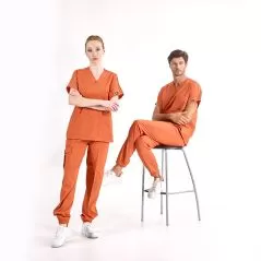 Kiremit Jogger Lüks Likralı Greys Takım